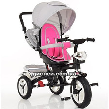 Детский трехколесный велосипед M 3200 A-7, надувные колеса